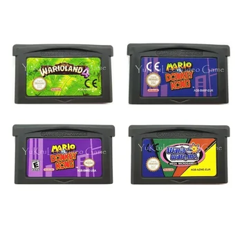 

WarioSeries 32 Bit Video Game Cartridge Console Card for Nintendo GBA Series Consoles English Language