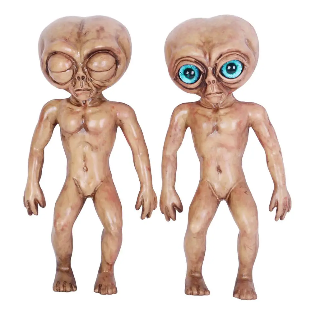 Online 25CM la muerte alienígena autopsia Prop UFO Roswell casa embrujada Lil Mayo Área 51 Halloween envío gratis