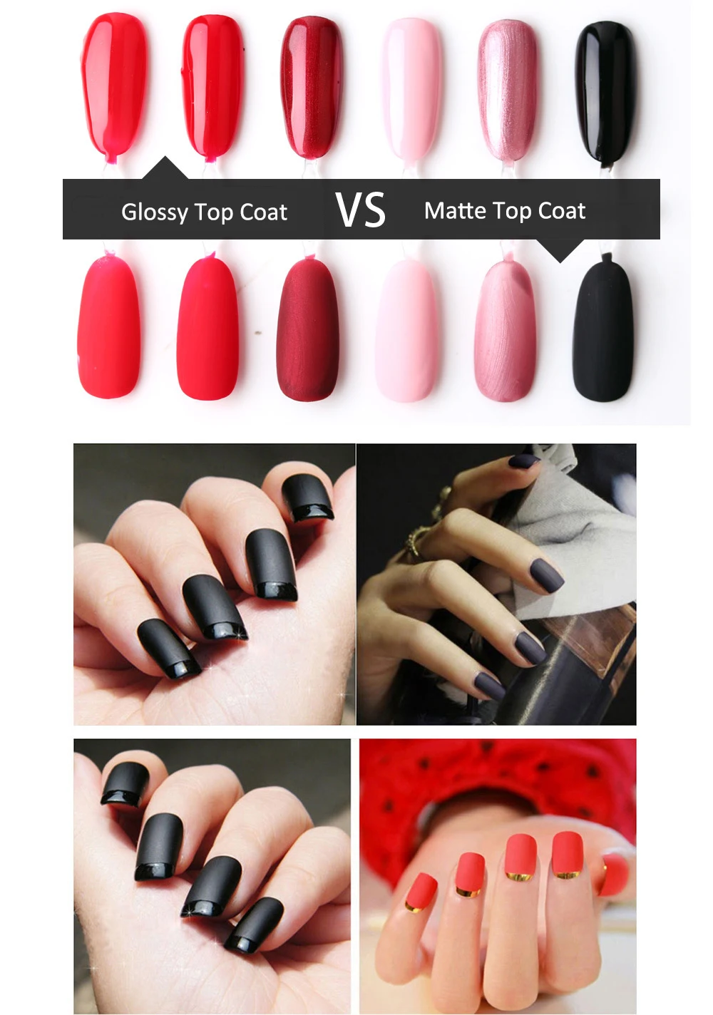 8 мл Лак для ногтей Soak off Top Coat Базовое покрытие матовое верхнее покрытие Длительное УФ-гель маникюрные инструменты для ногтей