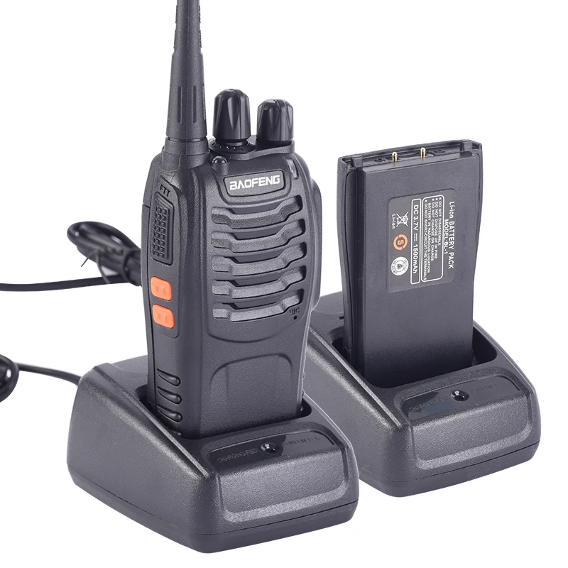 1 шт./2 шт. Baofeng BF-888S рация радиостанция UHF 400-470 МГц 16CH BF 888s радио talki walki BF 888s портативный приемопередатчик