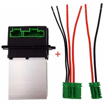 

Air Conditioning Heater Blower Resistor+Connector/Wire 7701048390 for Citroen C2 C3 C5 Peugeot 406 107 207 607 6441.L2