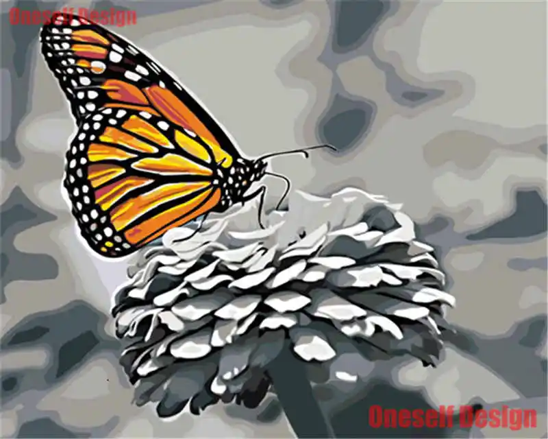 popular 5d diamond painting full square/round butterfly 5d diamond embroidery sale animal picture of rhinestones decoration home - Цвет: aa0170