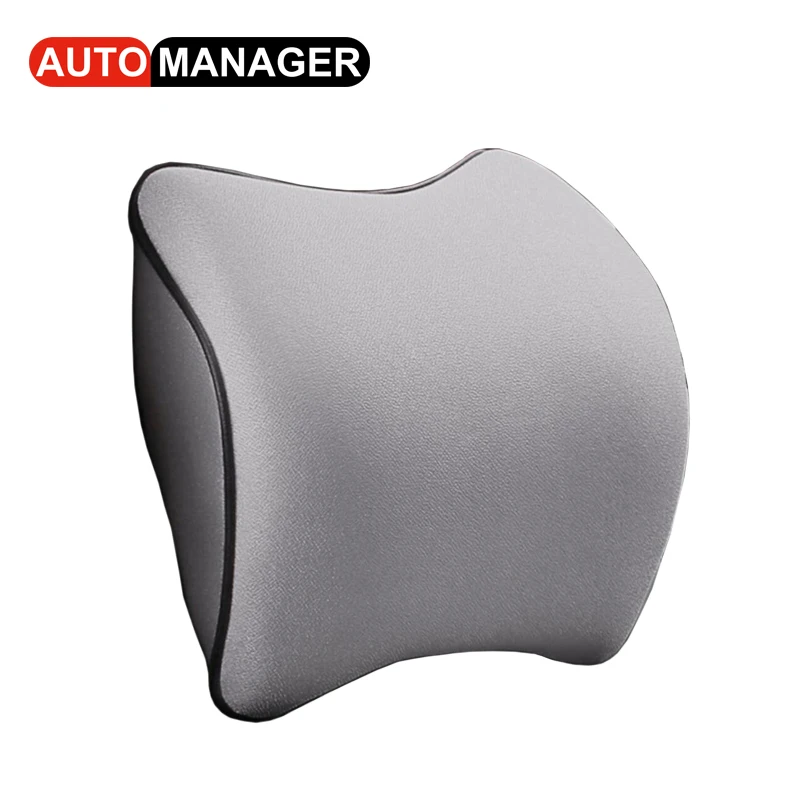 Neck Pillow Автомобильная Задняя поддержка пены памяти Массажная поддержка для поясницы подушка для автокресла поддержка s офисное кресло поясная подушка - Название цвета: Neck Pillow