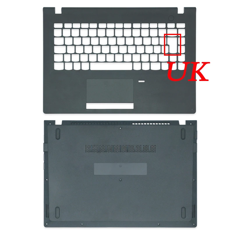 New LCD Back Cover/Palmrest/Bottom Case /VGA Audio Board  Laptop For Lenovo E31 E31-70 E31-80 Series Black 