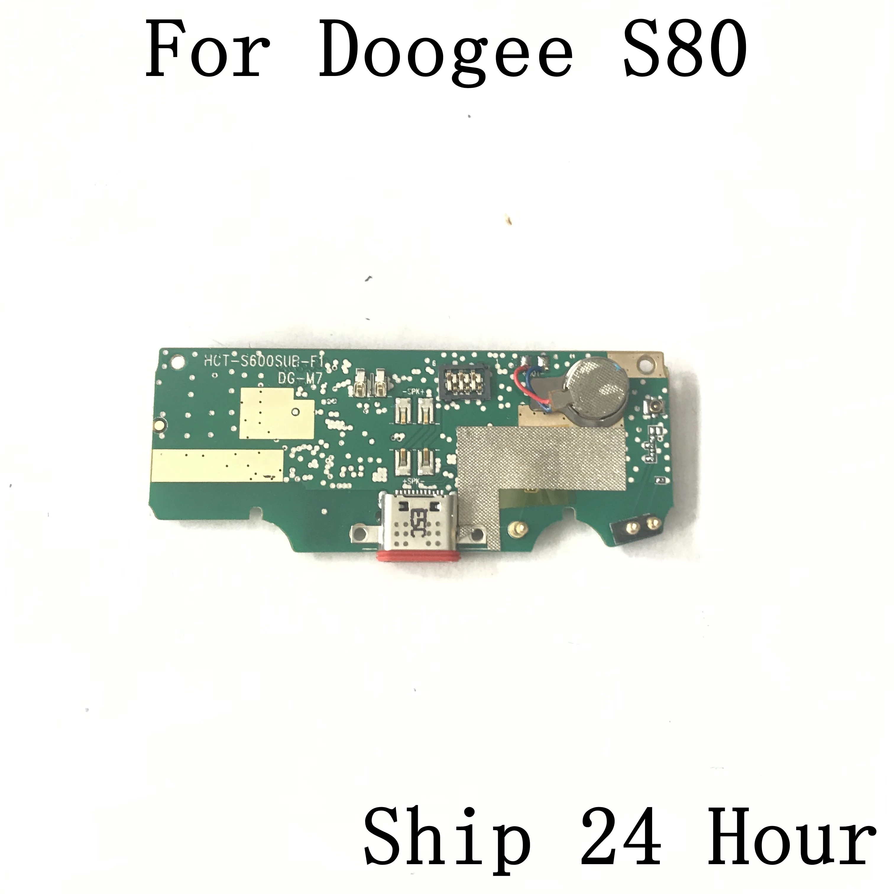 

Doogee S80 Used USB Plug Charge Board + Vibration Motor For Doogee S80 Repair Fixing Part Replacement