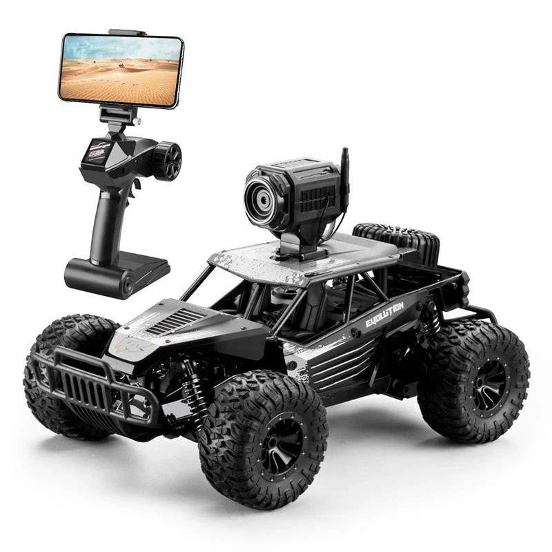 Машины на панели управления 1/18 электрический автомобиль RC с WiFi FPV 720P камера HD
