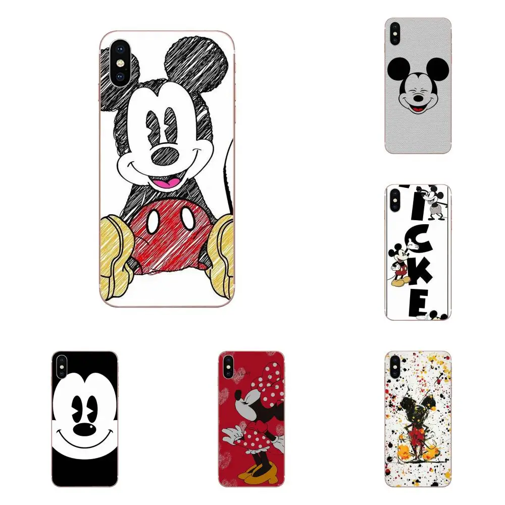 

TPU Soft Phone Cover Case For Sony Xperia Z Z1 Z2 Z3 Z4 Z5 compact Mini M2 M4 M5 T3 E3 E5 XA XA1 XZ Premium Newest Mickey Mouse