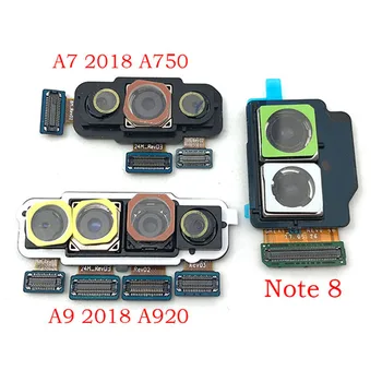 

5Pcs Rear Big Back Camera Flex Cable Main Camera Module Replacement Parts For Samsung A7 A9 A8 Plus 2018 / J5 2017 J530 / Note 8