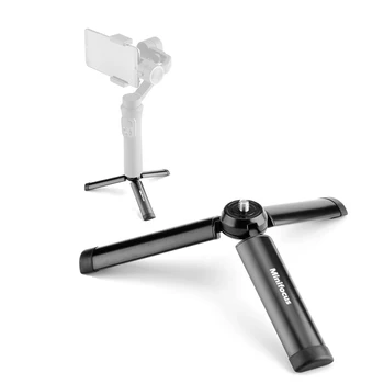 

Metal Mini Tripod Desktop Tabletop Stand for Smooth 4 3 Osmo Mobile 2 3 Vimble 2 Gimbal Mini Vlog Camera Table Handle hand Grip