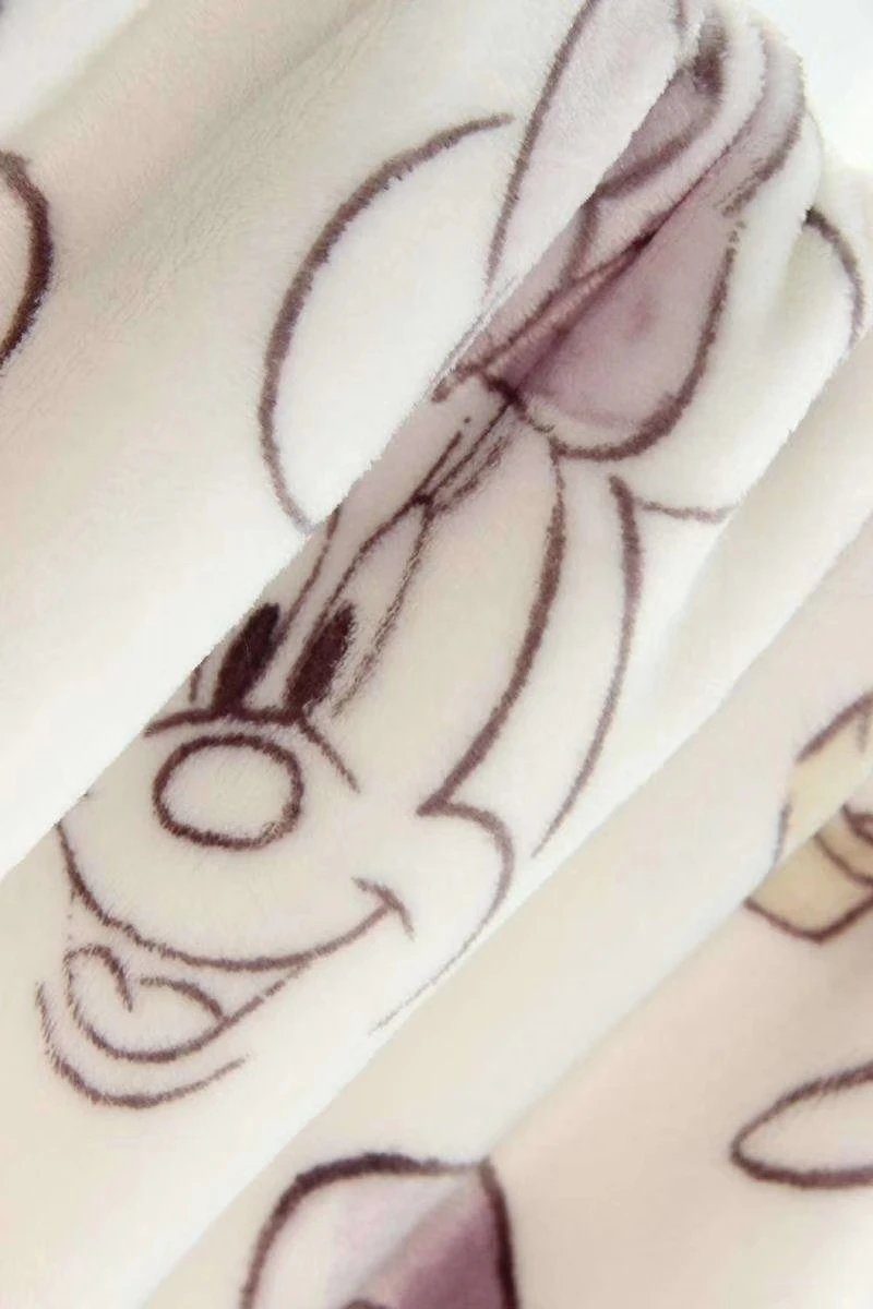 Disney dos Desenhos Capa de Dormir Sofá de Cama Animados Mickey Minnie Mouse Bonito Princesa Macio Velo Coral Cobertor Meninos Meninas Lance 130x150cm no 43 High Quality Mamãe e Bebê