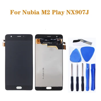 

Original LCD for zte Nubia M2 PLAY NX907J LCD display + touch screen digitizer assembly mobile phone repair parts