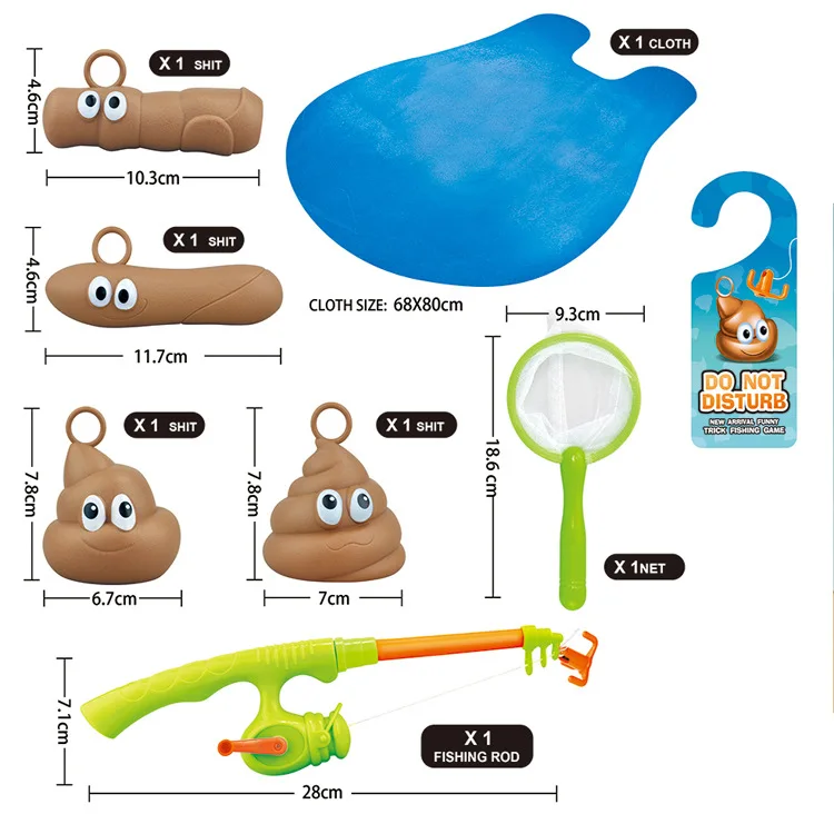 

Children'S Educational Toy Toilet Fishing Stool Exercise Ability Parent And Child Interactive Tabletop Game