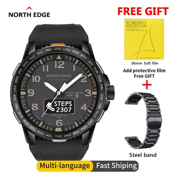 

2020 New North EDGE Float Sports Smart Watch 1.3inch Heart Rate Sleep Monitor Alarm 3D G-sensor VS Apache SmartWatch