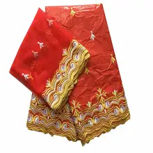 Африканский Базен riche getzner Новое поступление Базен riche ткань с камнем brode bazin для женщин платье KY02