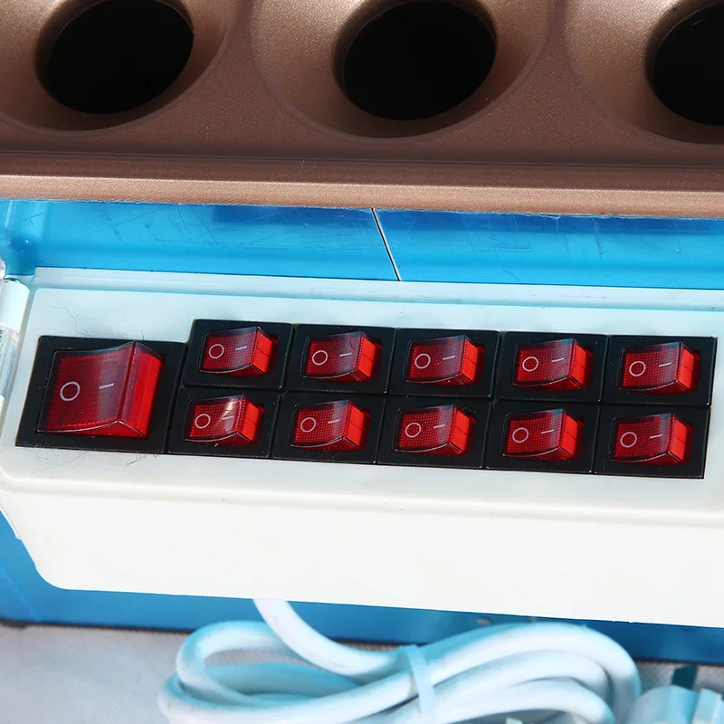10-hole egg sausage machine commercial gas electric heating automatic egg cup roll machine sausage maker