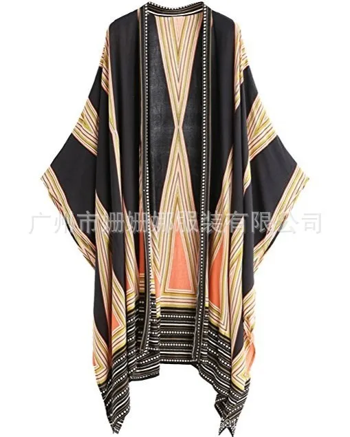 

Beach 2019 Pareo Coverup Swimsuit For Women Dresses Capes On Cape The Printed Spun Rayon Female Loose Print Cotton