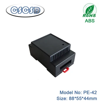 

a lot (10pcs) 88*55*44mm CSCSD controller din rail small project box electrical box hot sale plastic injection enclosures
