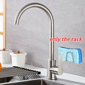 

2pcs Sponge Drain Rack Wall Mounted Display Home Kitchen Sink Placing Dish Washing Cleaner Scrubber Holder