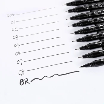 

Art Sketch Comics Art Marker Pen Pigment Liner Water Based For Drawing Handwriting School Office Stationery