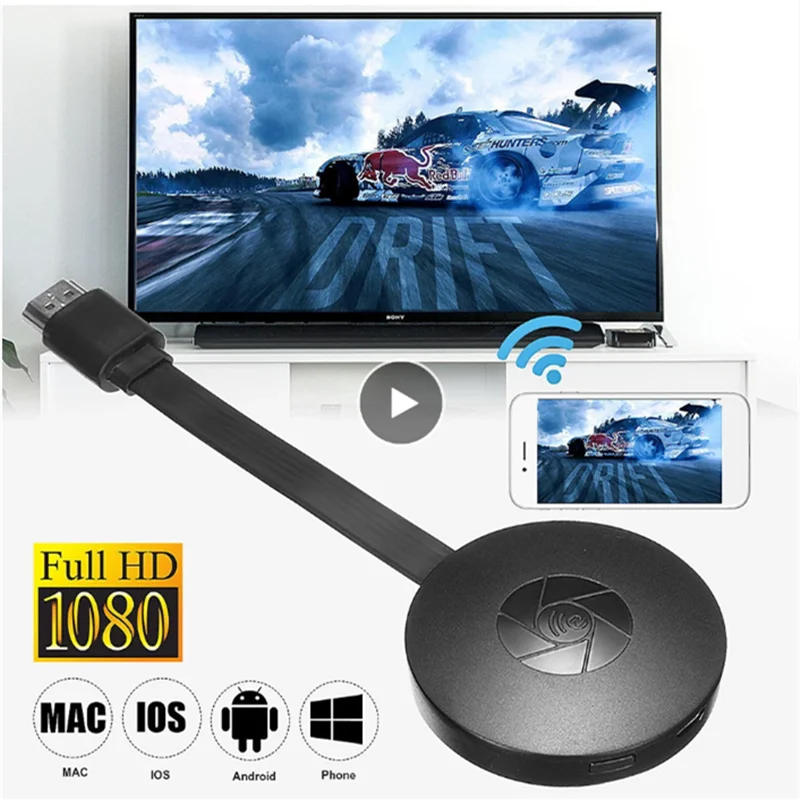 ТВ-флешка MiraScreen G2 TV Dongle приемник HDMI-совместимый Miracast дисплей Stick | Электроника