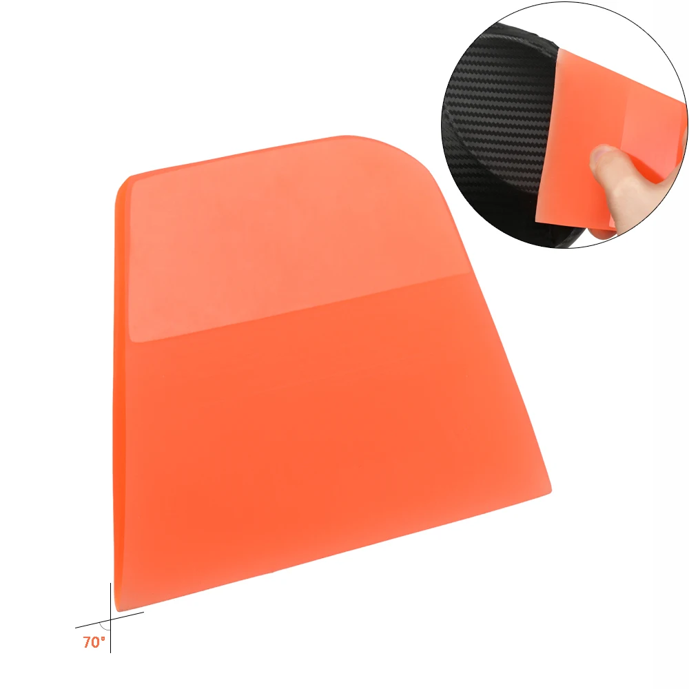 

EHDIS Film Wrapping Car Rubber Scraper Glass Windshield Clean Wiper Vinyl Applicator Tool Window Tint Squeegee Sticker Remover