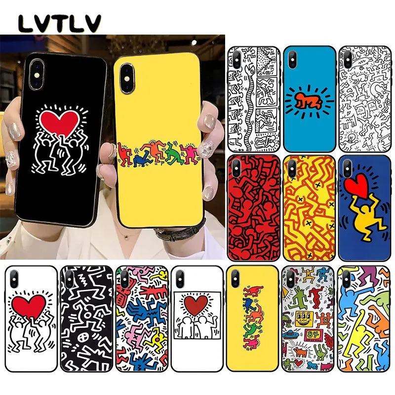 coque iphone 8 keith haring