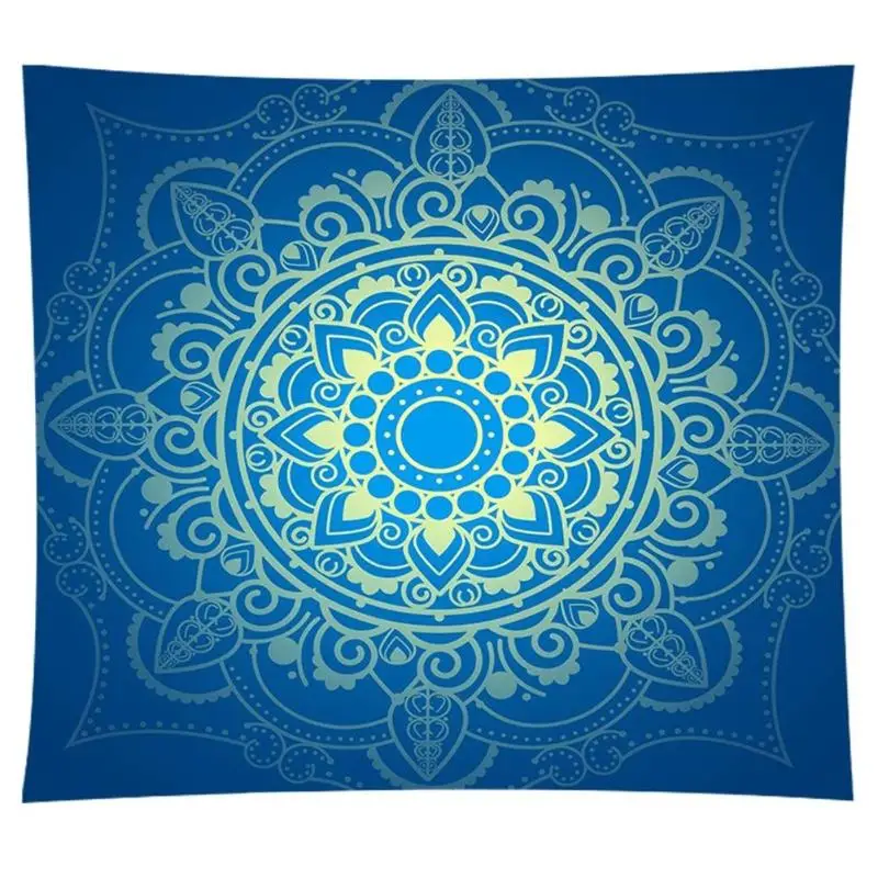 Mandala03 Мандала печать гобелен Настенное подвесное одеяло Boho пляжный коврик для йоги домашний художественный ковер Простыня Кровать Богемный Хиппи домашний декор диване - Цвет: Mandala03