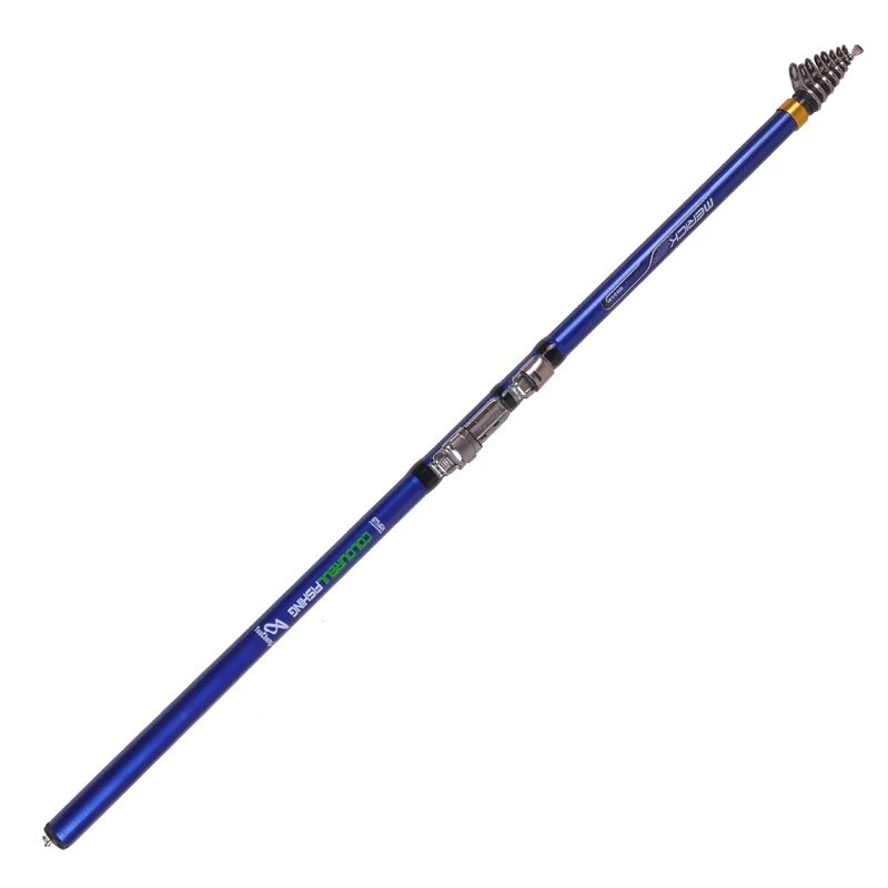 Carbon fiber 3.6M 4.5M 5.4M 6.3M Spinning Fishing Rod M Power Telescopic Rock Fishing Rod Carp Feeder Rod Surf Spinning Rod 6
