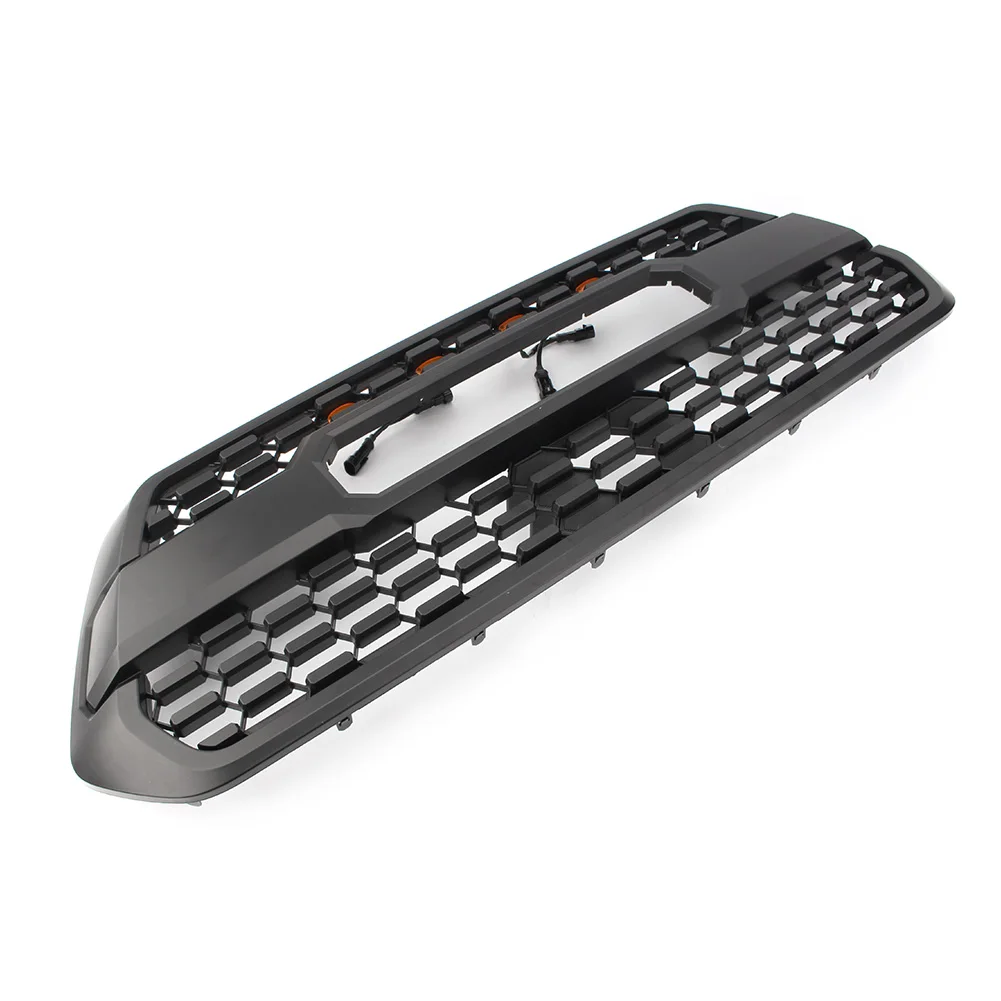 Car Front Grille Radiator Grill w/ LED Light For Toyota Tacoma Car Accessories PT228-35170