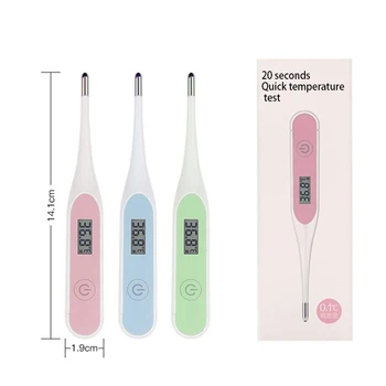 

Creative children's medical electronic thermometer 20 seconds fast temperature measurement electronic screen display home