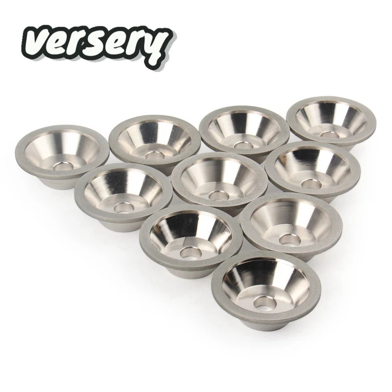 80-600 Mesh Diamond CBN Grinding Wheel Cup Cutter DIsc For Milling Cutter Tungsten Carbide Sharpener Accessory Versery 1PC