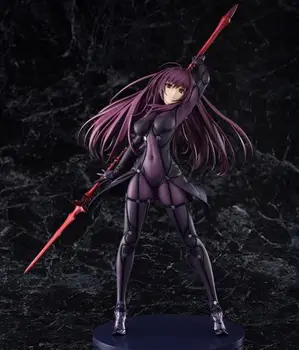 

31cm Fate Grand Order Lancer Scathach Static Action Figure Japan Anime Girl Sexy Beauty Pvc Figurines Decoration Colection Toys