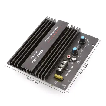 

12V 600W Car Amplifier Board PA-60A Subwoofer Circuit Module 203D