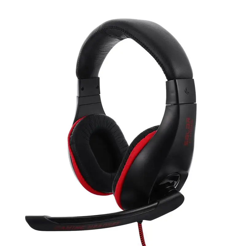 Stereo Gaming Headset For Xbox one PS4 PC 3 5mm Wired Over Head Gamer Headphone With Microphone Volume Control Game Earphone