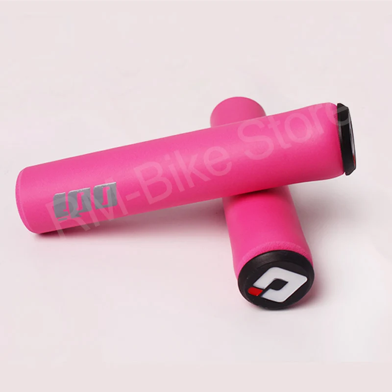 Pink 1 Pair 1 пара ODI велосипедные ручки MTB силиконовые ручки на руль Анти-занос, удар-поглощающая мягкая велосипедная ручка Аксессуары для горного велосипеда - Цвет: Pink 1 Pair