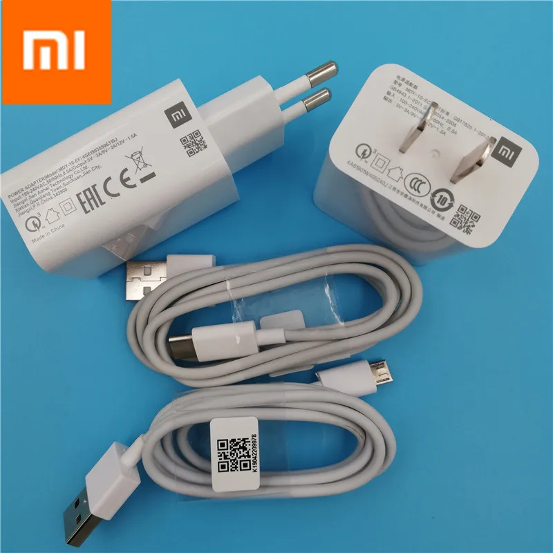 

Original Xiaomi 9se USB Charger quick Wall adapter Fast Charge line Micro/Type-C Cable For note 7 Mi 9t CC9 A3 Redmi K20 pro 7A