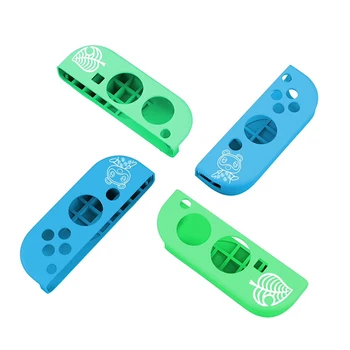 

Animal Forest Siicone Protective Bear Case Skin For Nintendo Switch Animal Crossing Joycon Thumb Grip Rubber Case for NS switch
