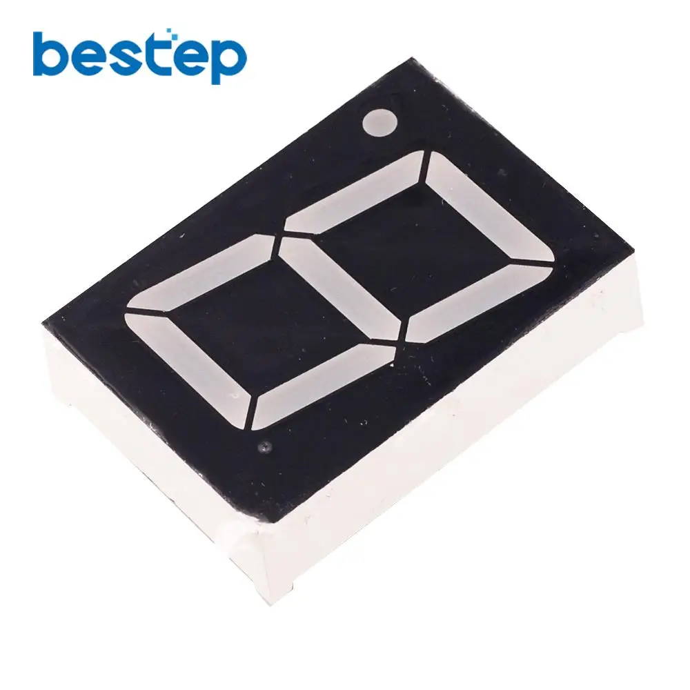 10PCS 1Bit Digital Tube 7 segment 1.2