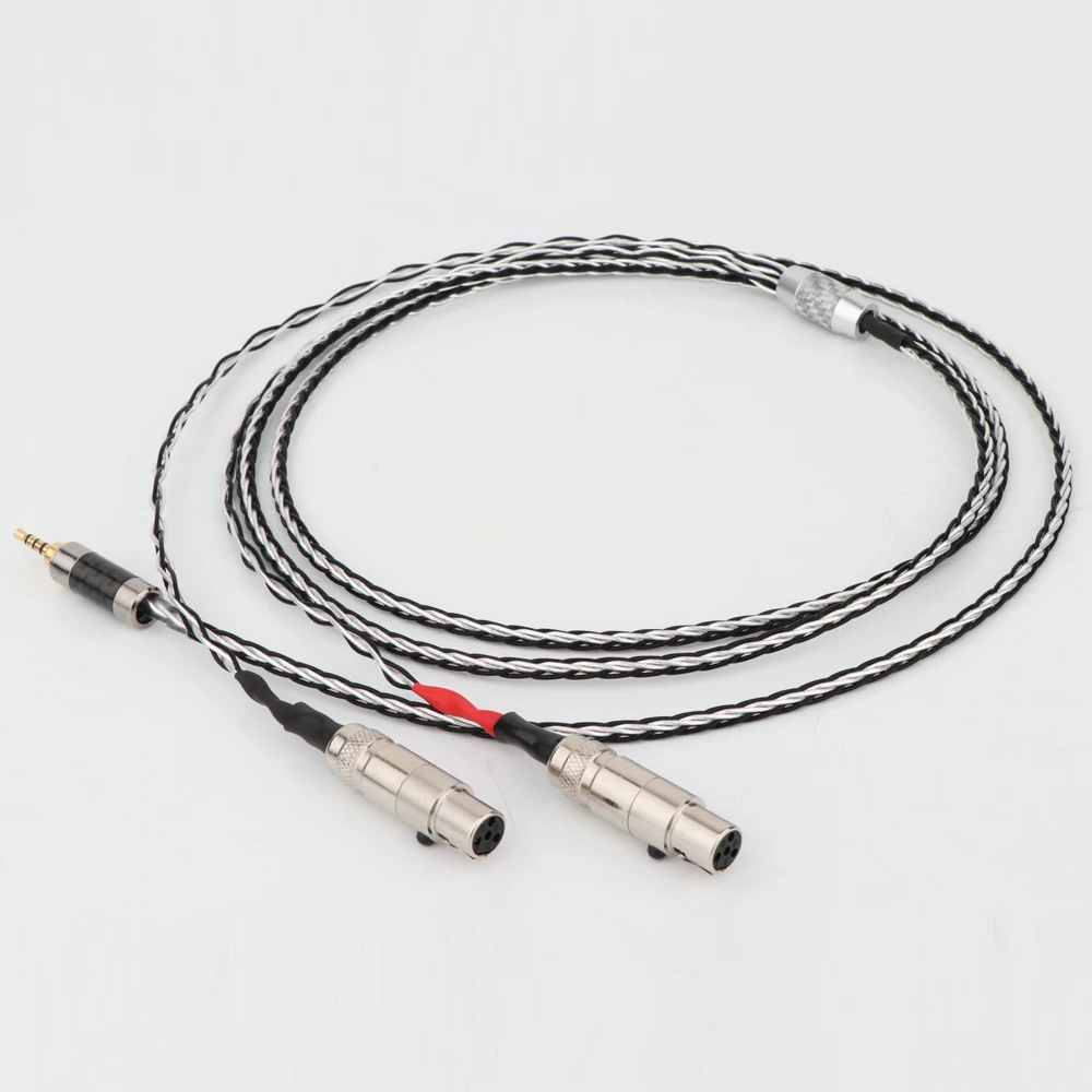 YTER 4 мм сбалансированный Hi-Fi кабель совместимый с Audeze LCD-2 LCD-3 LCD-4 LCD-X наушники и для