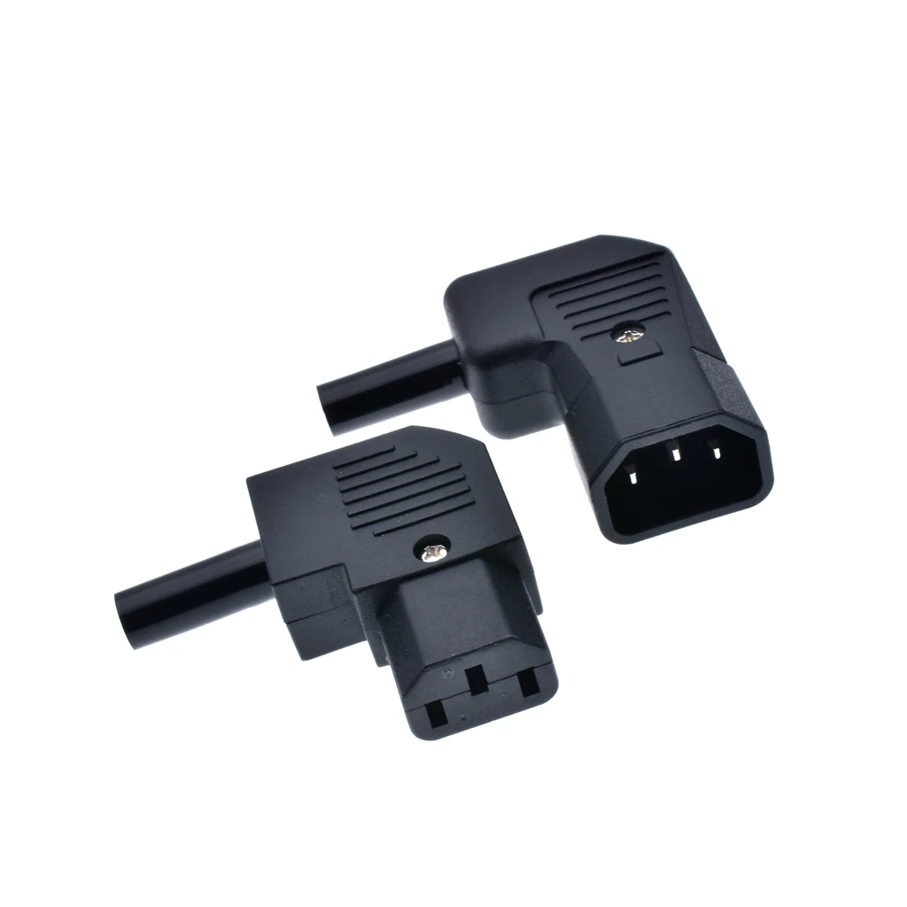 Проводная розетка 250 В 10a IEC320 C13 C14 PDU монтажный соединитель под углом 90
