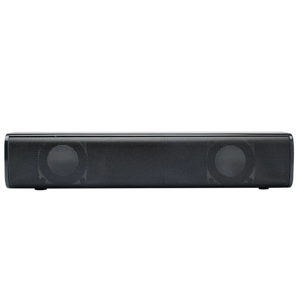

Q2 HD Sound Speaker USB Powered Soundbar Audio Player 3.5mm Wired PC Speakers Stereo Subwoofer For Home Office TV PC Projecter.