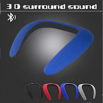 

Bluetooth Lightweight Wireless Neckband Neck Speaker High Quality Sound Support Phone Laptop Tablet PC Support AUX Bluetooth