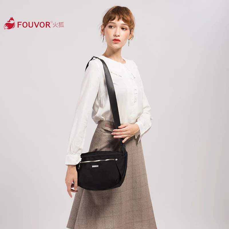 Fouvor 2019 летняя модная женская сумка-мессенджер повседневная Холщовая Сумка из