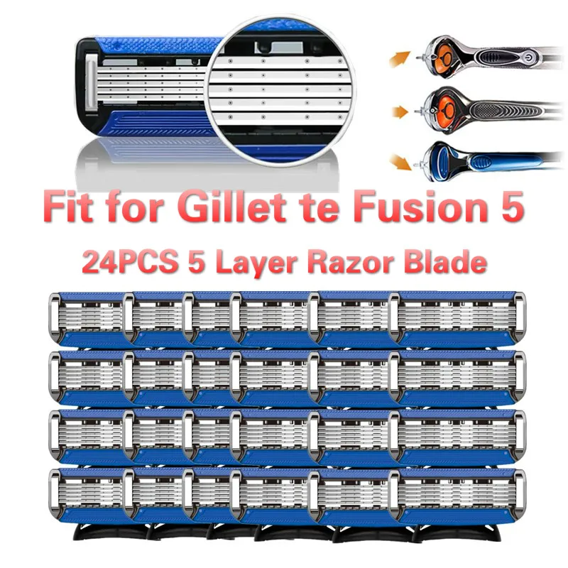 

DDPGGL Gillet te Fusion 5 Men Shaver Razor Blades Machine for Shaving Blade Layers Stainless Steel Straight Razor
