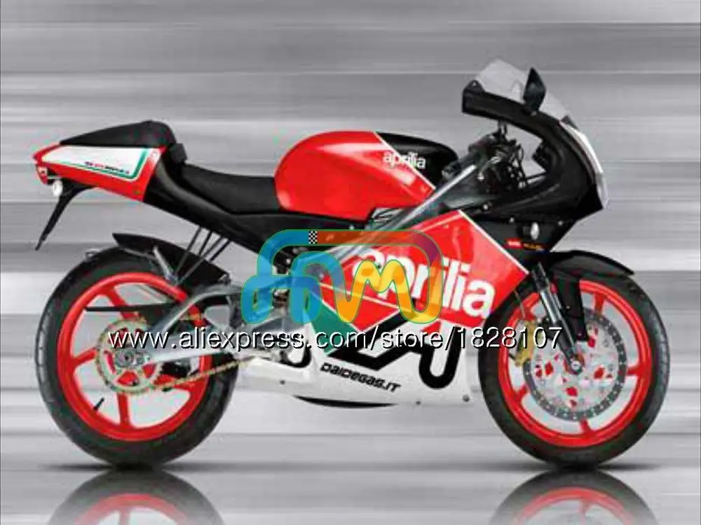 RS125R для Aprilia RS 125 R RR RS125 99 00 01 02 03 04 05 64BS. 55 черный глянец RS4 RS-125 1999 2000 2001 2002 2003 2005 обтекатель - Цвет: No. 26