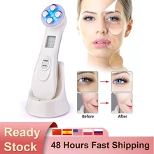 

Facial Massager Skin Tightening Machine 5 Mode Color Light For Skin Firming Massager 5 Color Skin Care Device Anti Aging Skin