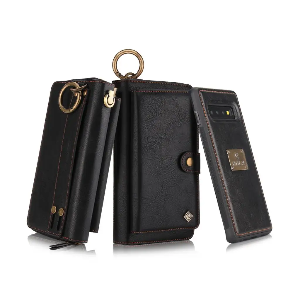 

Fashion PU Leather Case for Samsung Galaxy Note 10+ 9 S10 5G S9 S8 Plus S7 Edge Flip Wallet With Card Slot Cover