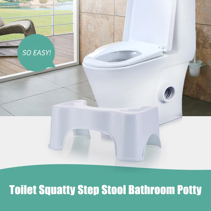 

Home Folding Squatting Stool Bathroom Squat Toilet Stool Compact Squatty-Potty Stool Portable Step Seat for Home Bathroom Toilet