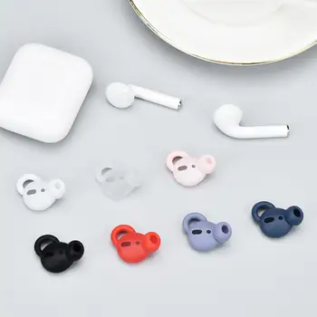 

2Pcs Silicone Anti-slip Ear Caps Earphone Protector for AirPods 1/2/EarPods
