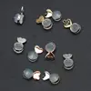 10 pièces coeur amour boucles d'oreilles releveurs réglable hypoallergénique boucle d'oreille soutien dos 649D ► Photo 1/6